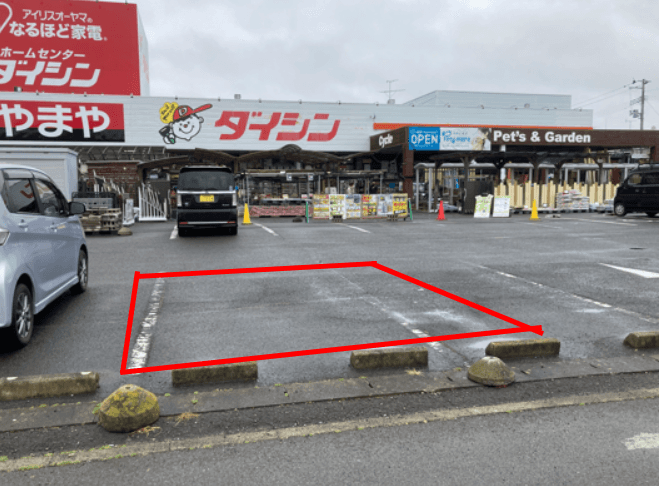 駐車場 キッチンカーの出店やテント形式のイベント実施に最適な屋外の催事イベントスペース