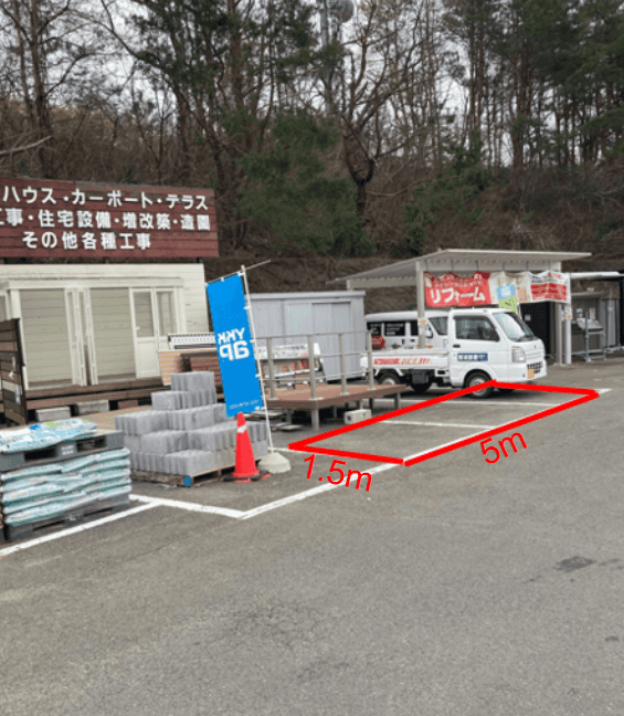 駐車場 キッチンカーの出店やテント形式のイベント実施に最適な屋外の催事イベントスペース
