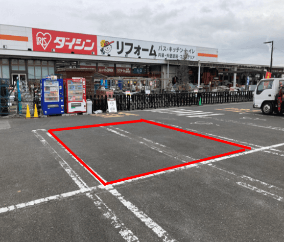 駐車場 キッチンカーの出店やテント形式のイベント実施に最適な屋外の催事イベントスペース