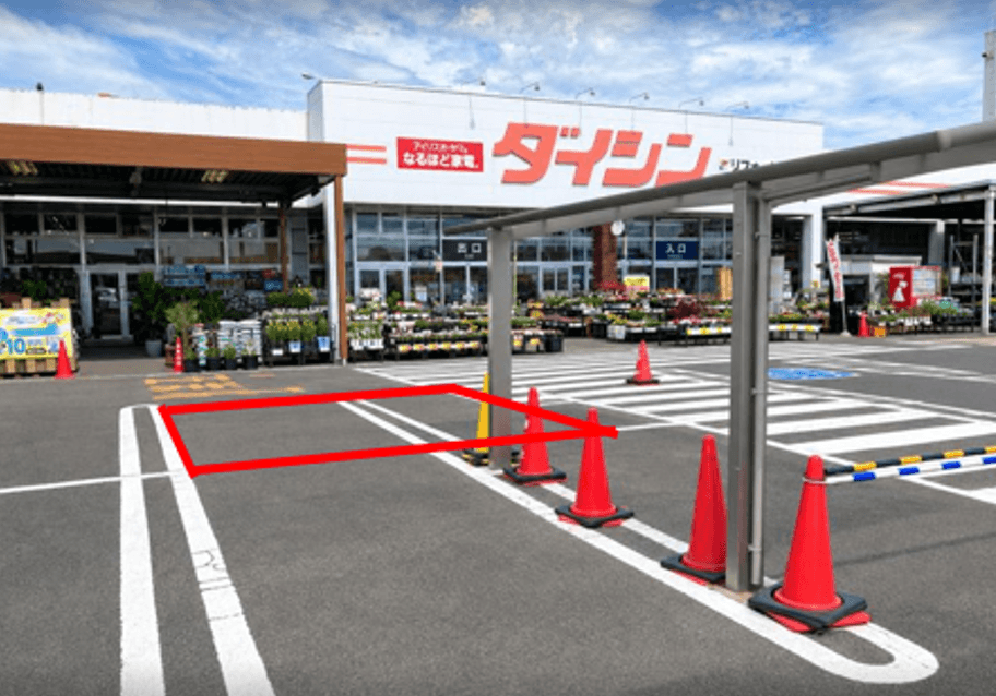 駐車場(ダイシン区画内に限る) キッチンカーの出店やテント形式のイベント実施に最適な屋外の催事イベントスペース