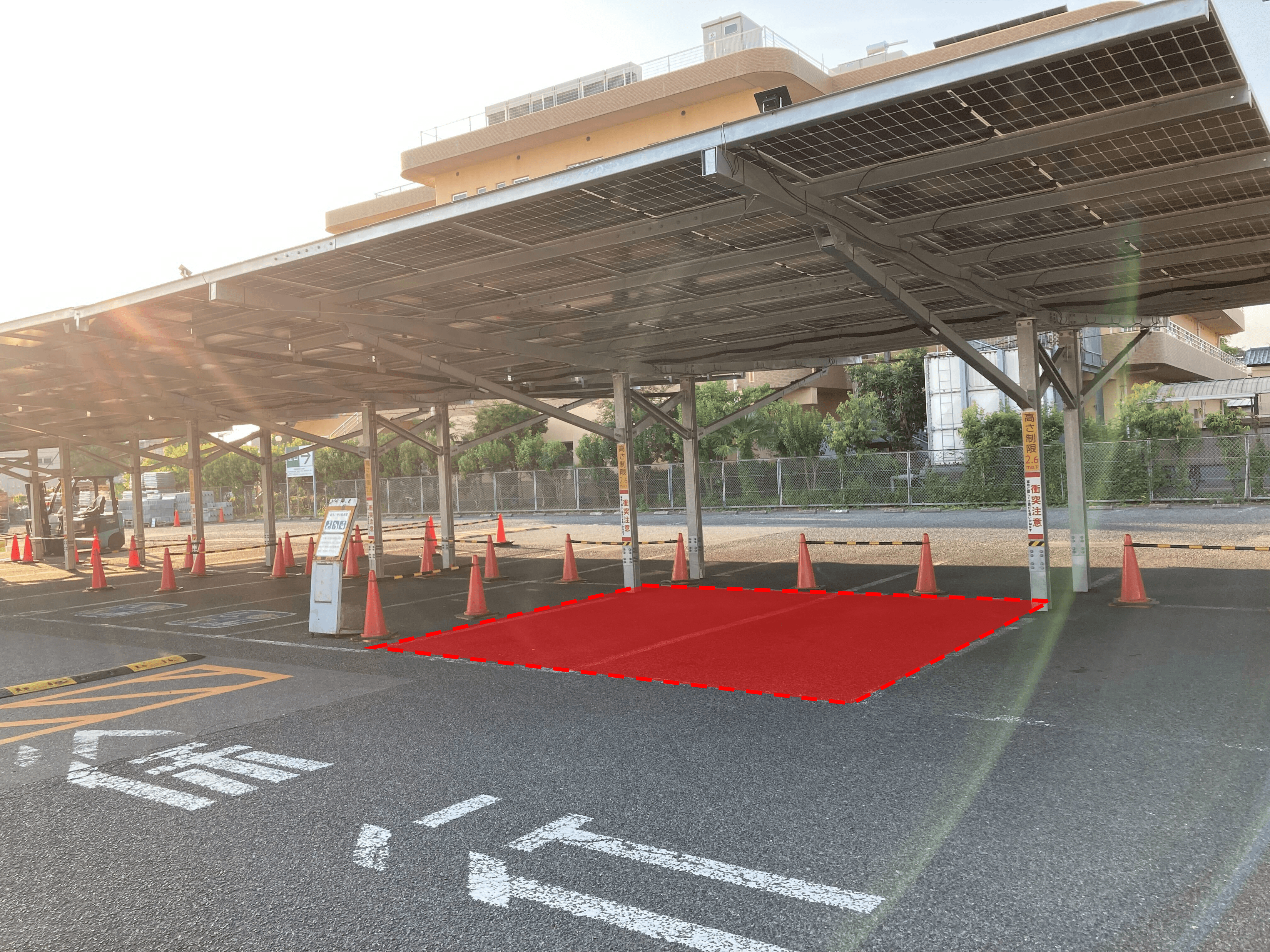 屋外駐車場(高さ2.8mまで) キッチンカーの出店に最適な屋外駐車場の催事イベントスペース