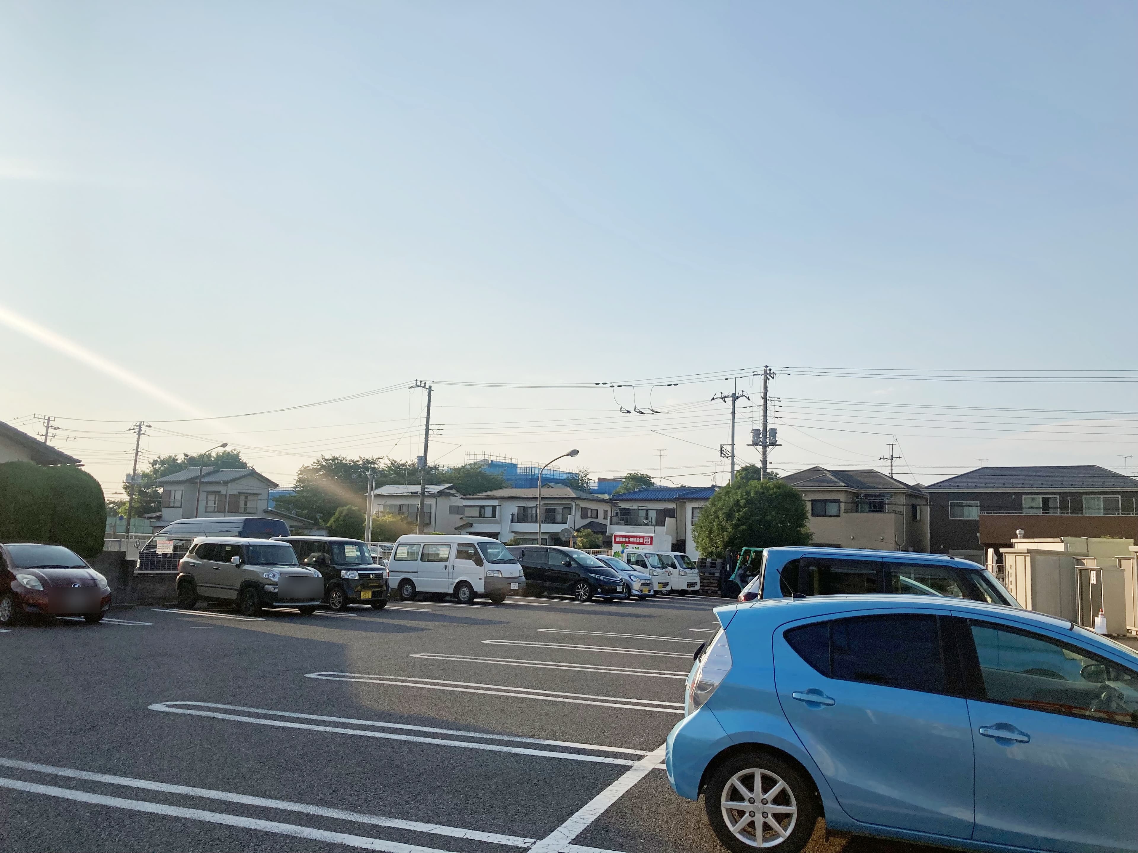 屋外駐車場 キッチンカーの出店に最適な屋外駐車場の催事イベントスペース1